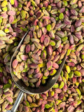 Raw Pistachio Halves and Pieces