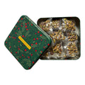 Roasted and Salted Pistachio Kernels Snack Box – Individually Wrapped Pistachios in Festive Christmas Tin, Healthy Nut Snack for Corporate Gifting or Sharing I Comes with Gift Bag I Pistachios in Sachets (250g total)