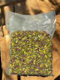 Raw Pistachio Halves and Pieces