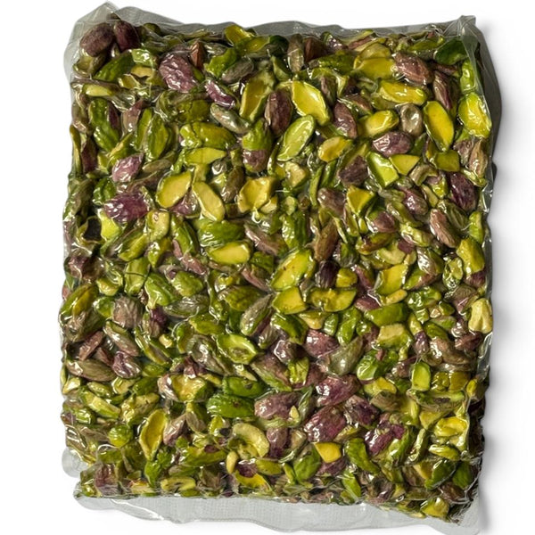 Raw Pistachio Halves and Pieces