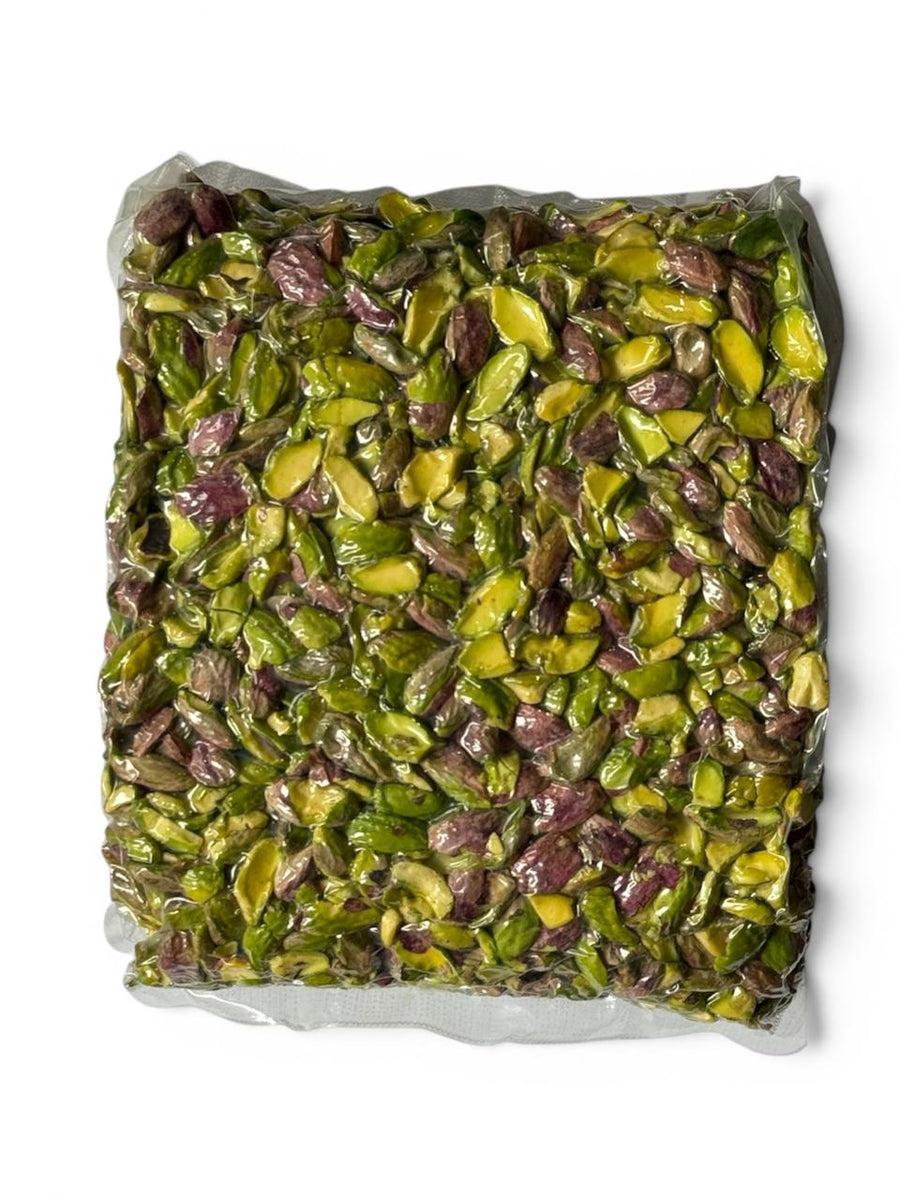 Raw Pistachio Halves and Pieces